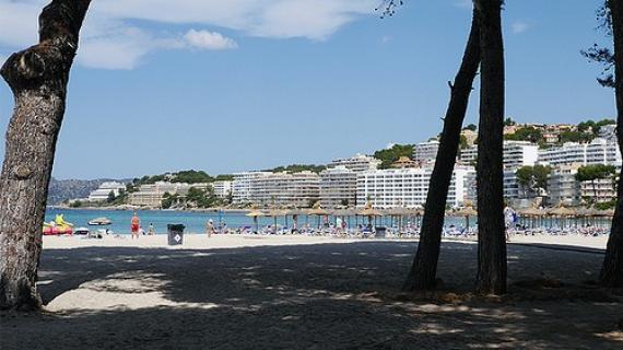'Strand von Santa Ponça / Santa Ponça / Santa Ponsa' - Mallorca