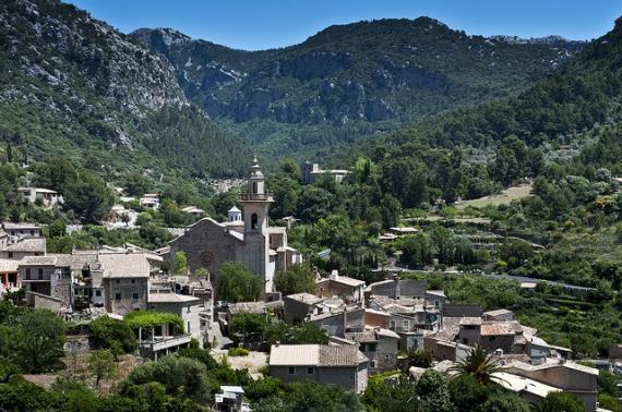 'view of village - valldemossa' - Mallorca